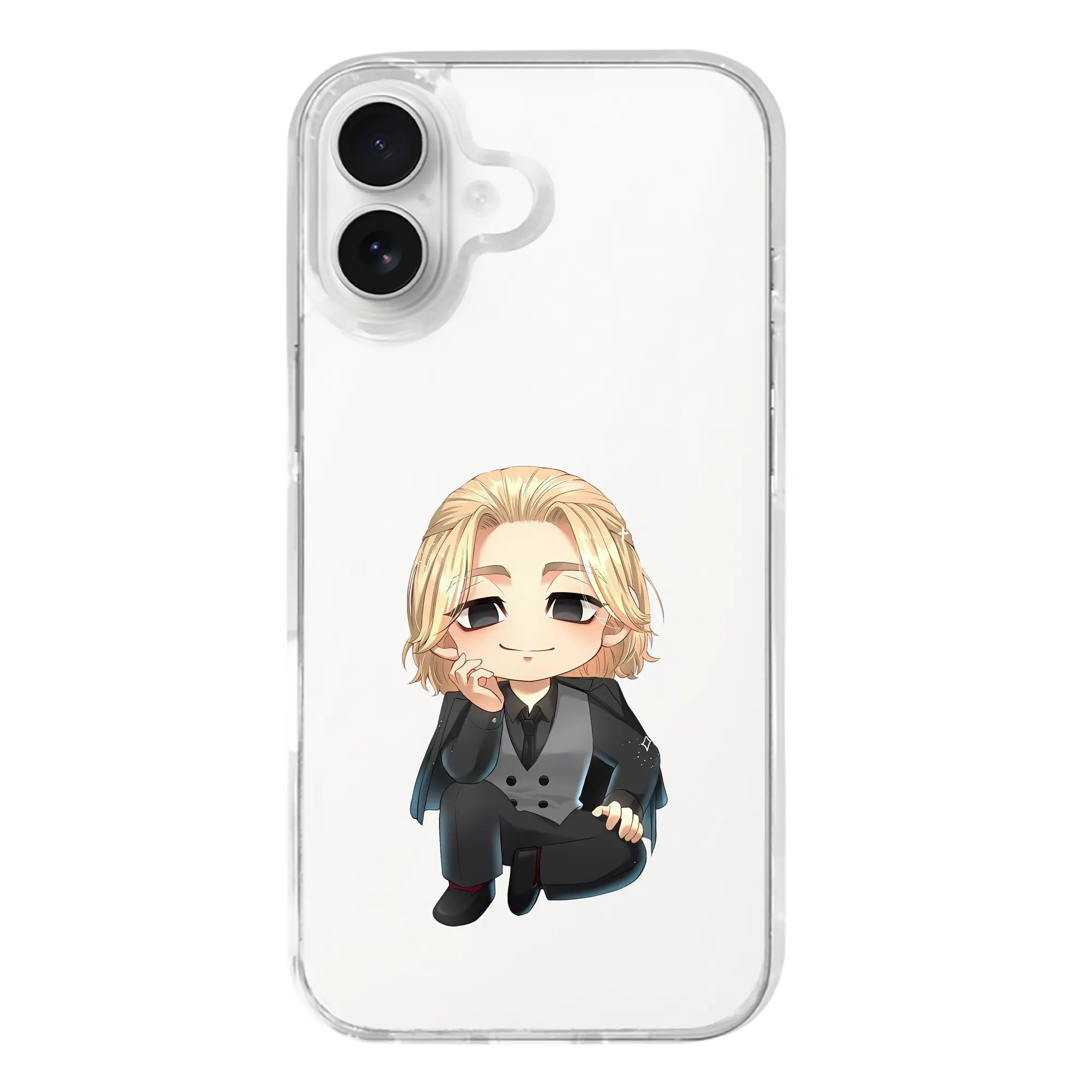 東京リベンジャーズ グッズ,佐野万次郎 - iPhone 17シリーズ 透明スマホケース – 薄型・耐衝撃・精密フィット保護カバー